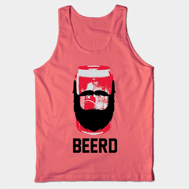 Beerd Beer Tank Top by toddgoldmanart